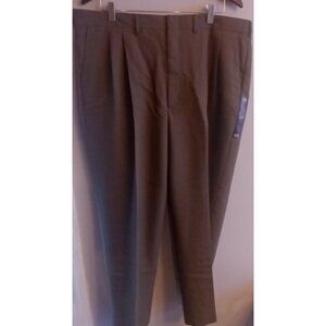 FARAH Sportswear Wool Blend Pants Men's 40 x 30 Classic Fit Wrinkle/Stain Free